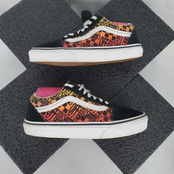 VANS OLD SKOOL LOGO FLAME SHOES MEN 5 WOMEN SIZE 6.5 SNEAKERS - Picture 9 of 12